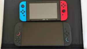 旧SwitchとSwitch2のディスプレイ比較